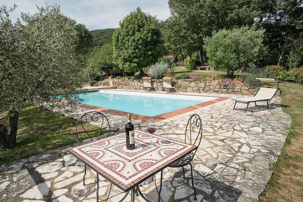 Ferienhaus Cortona mieten mit privatem Pool